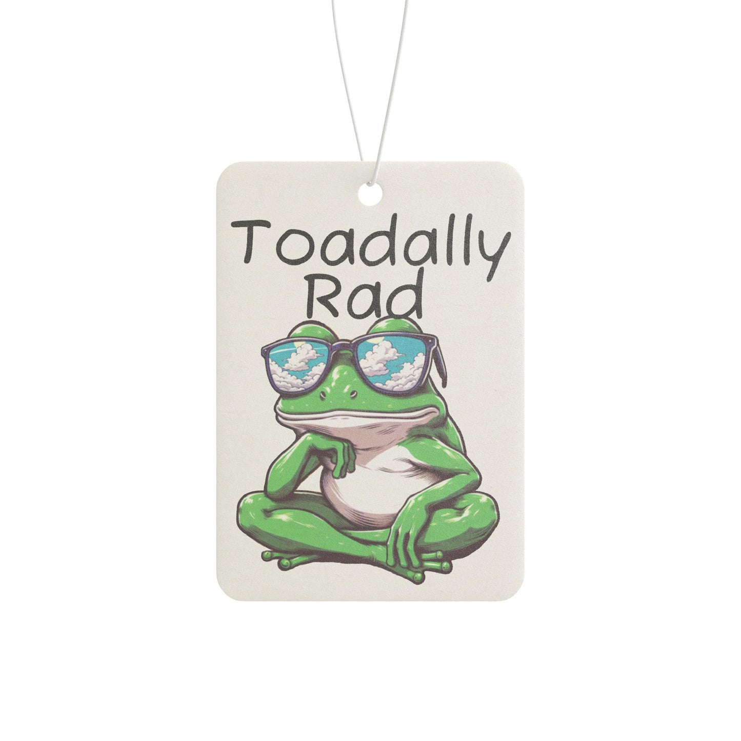 Toadally Rad Car Air Freshener