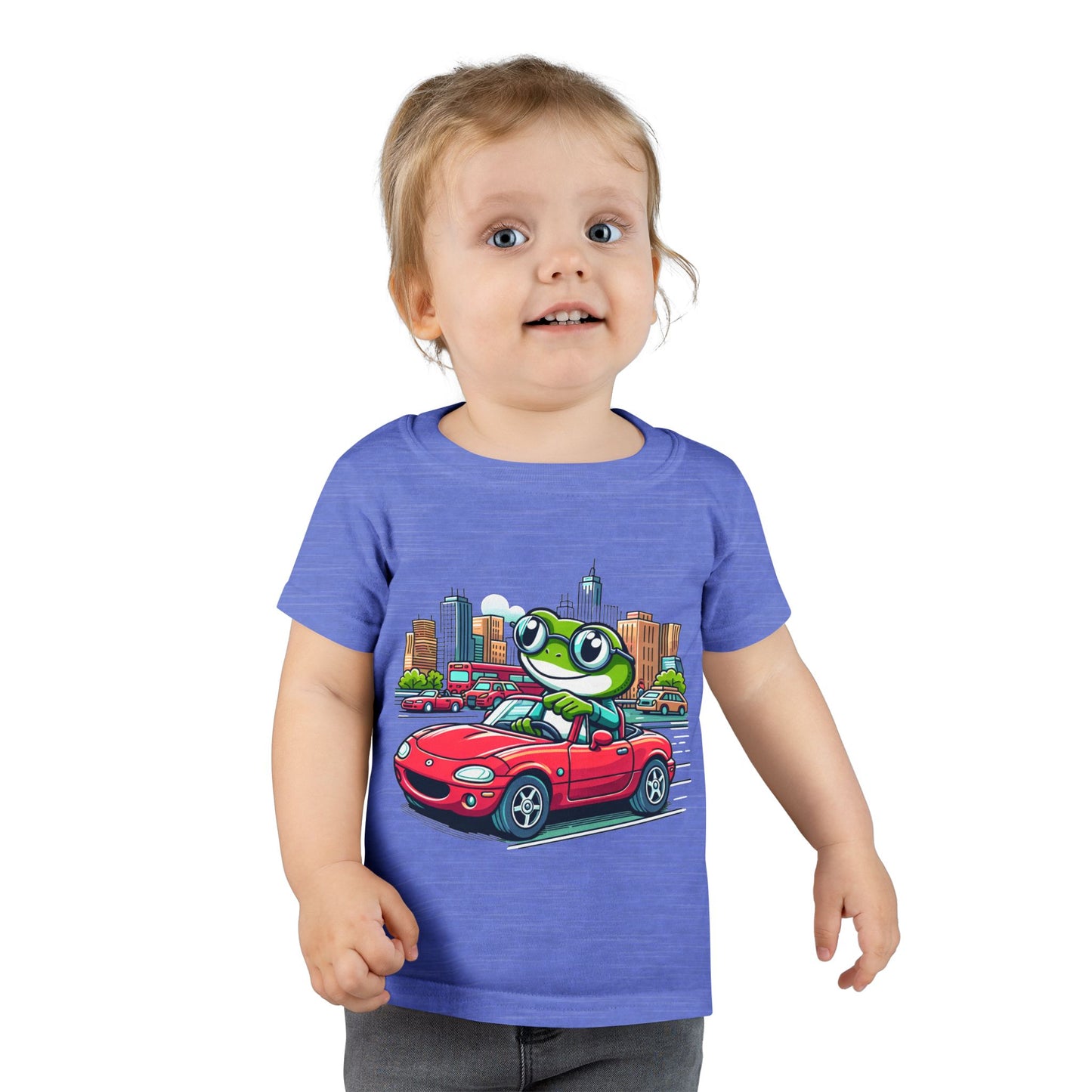 Frog Driving Toddler T-shirt