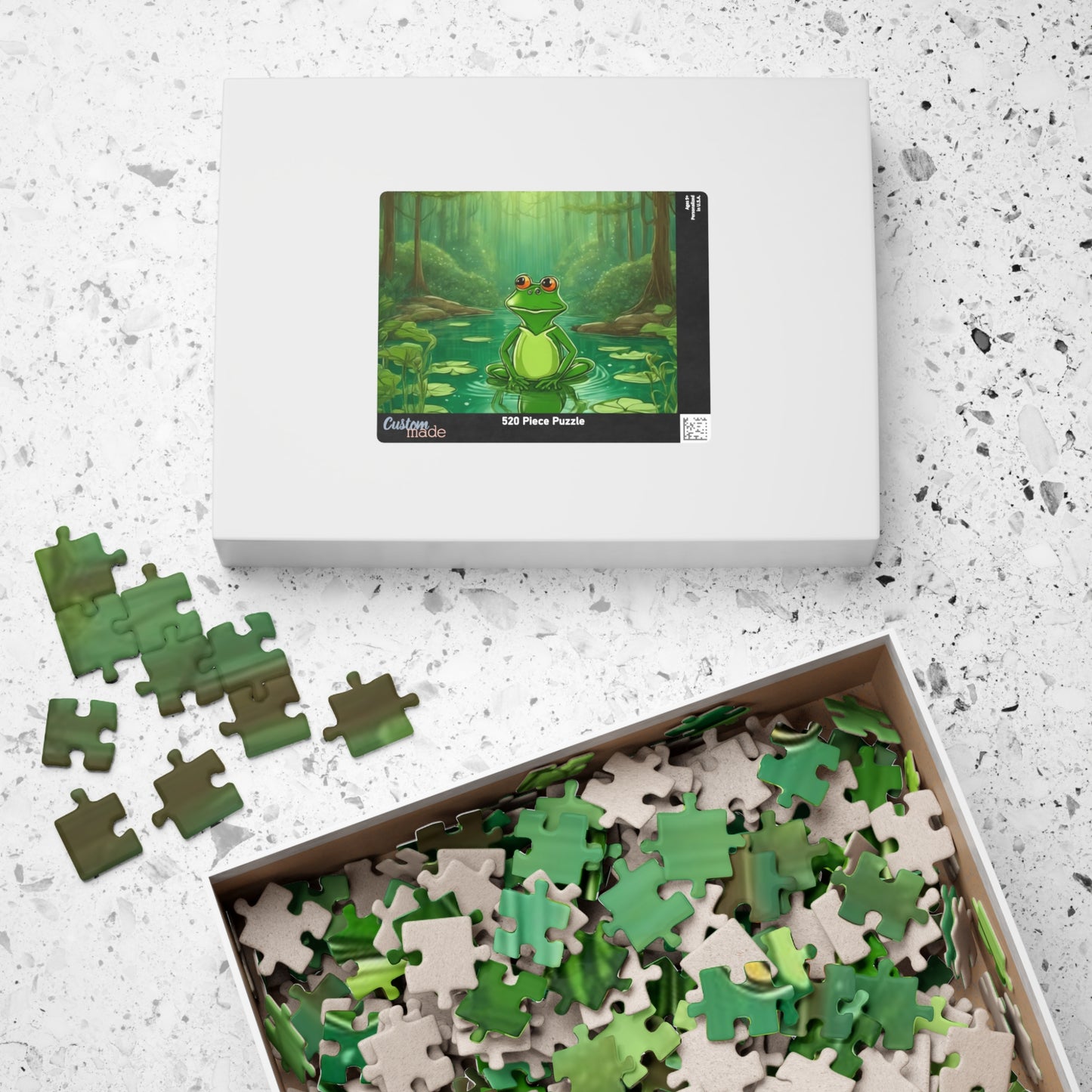 Peaceful Frog Puzzle