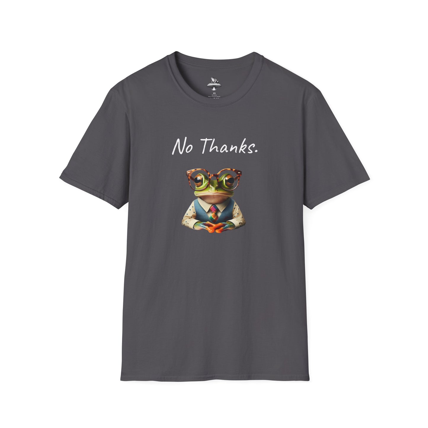 "No Thanks" Frog Unisex T-Shirt