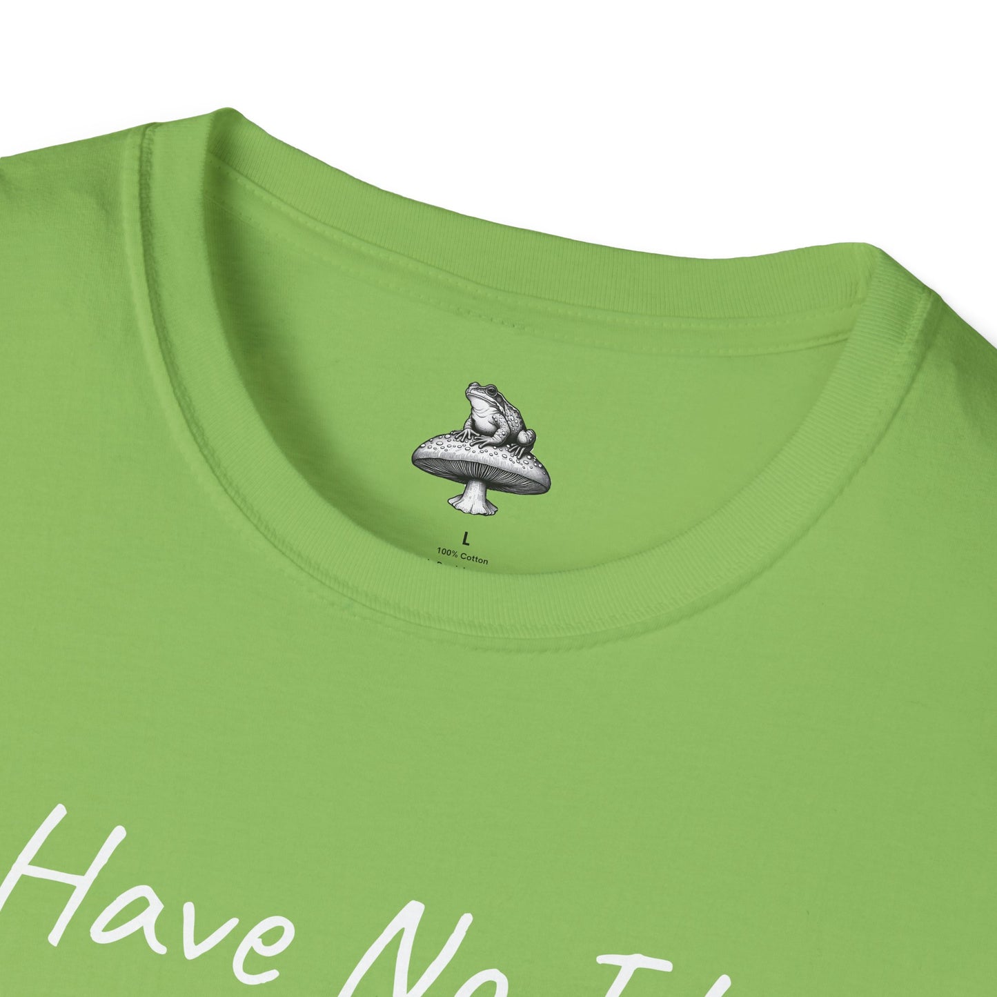 "I Have No Idea What's Going On" Frog Unisex T-Shirt