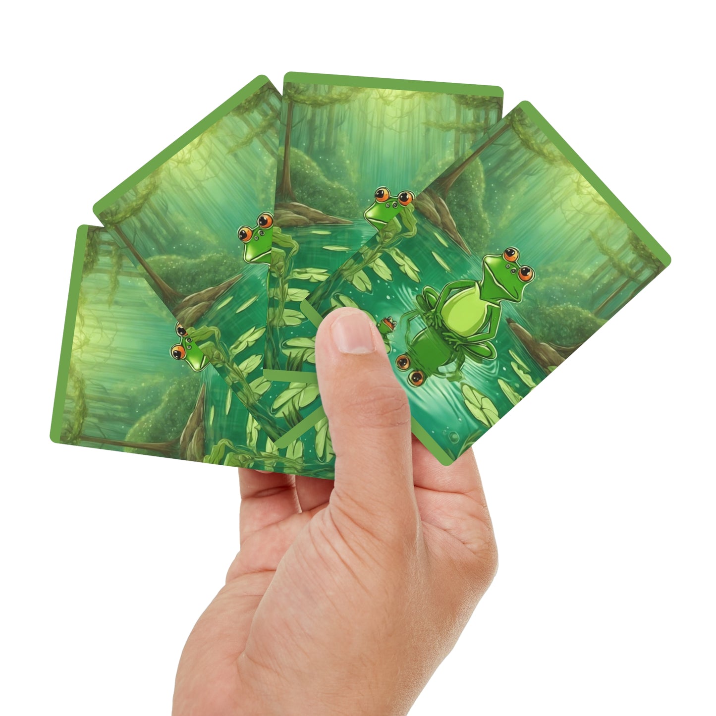 Peaceful Frog Cards