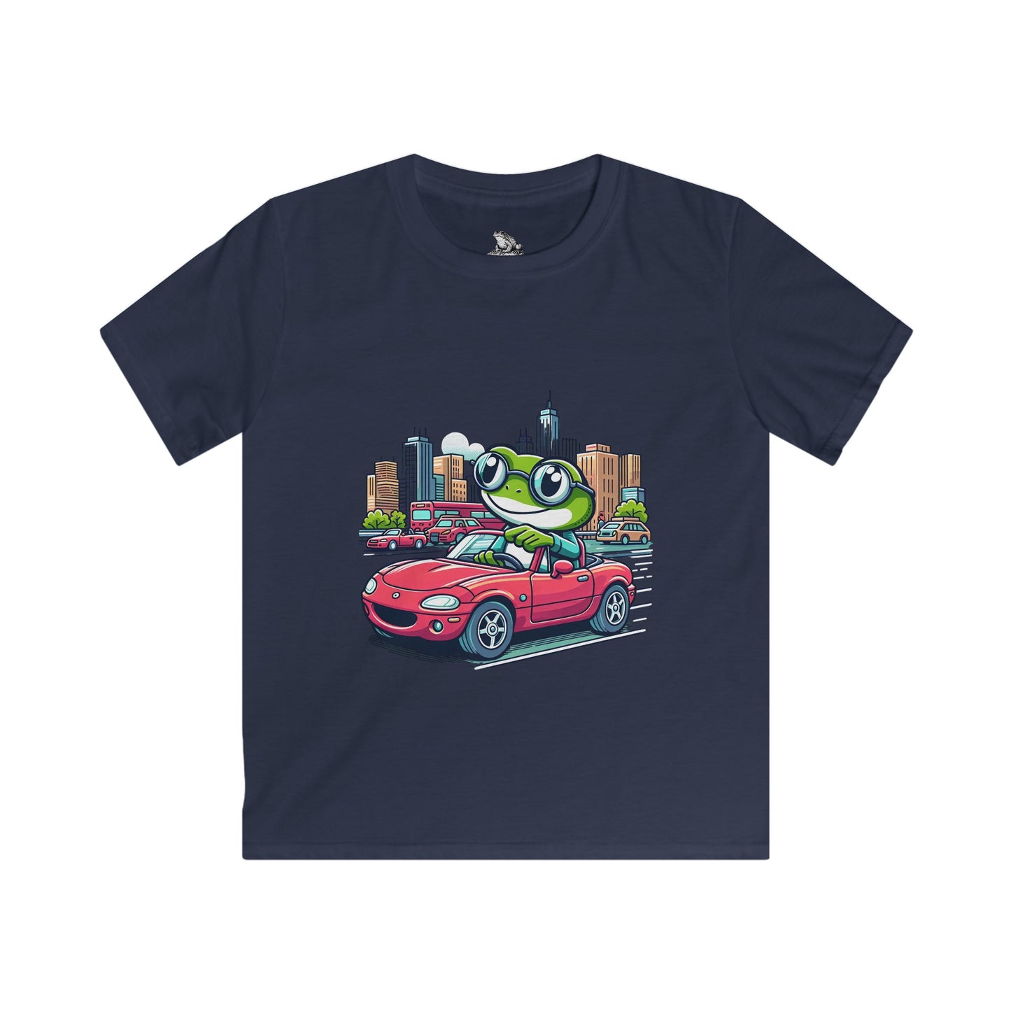 Frog Driving Kids Tee