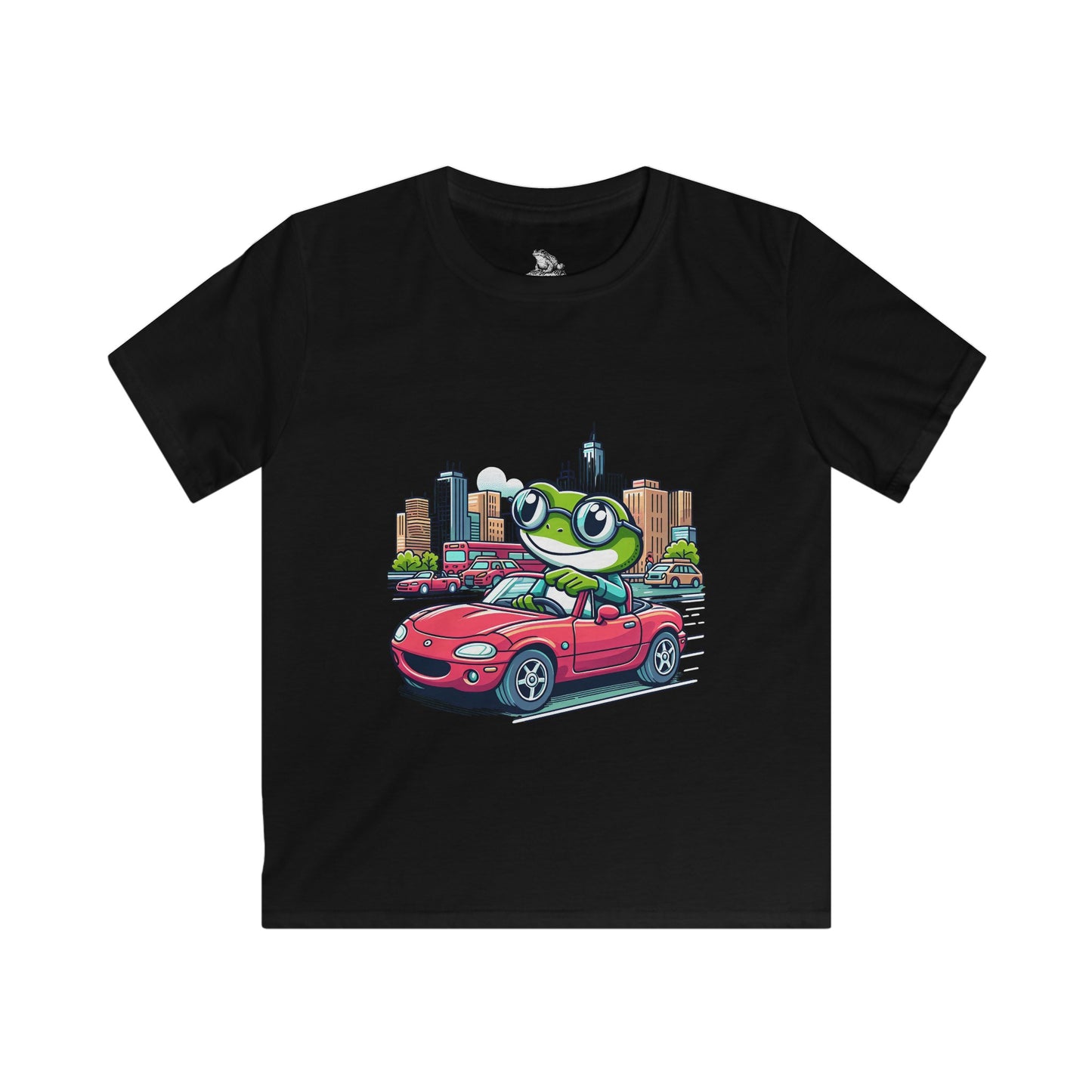 Frog Driving Kids Tee