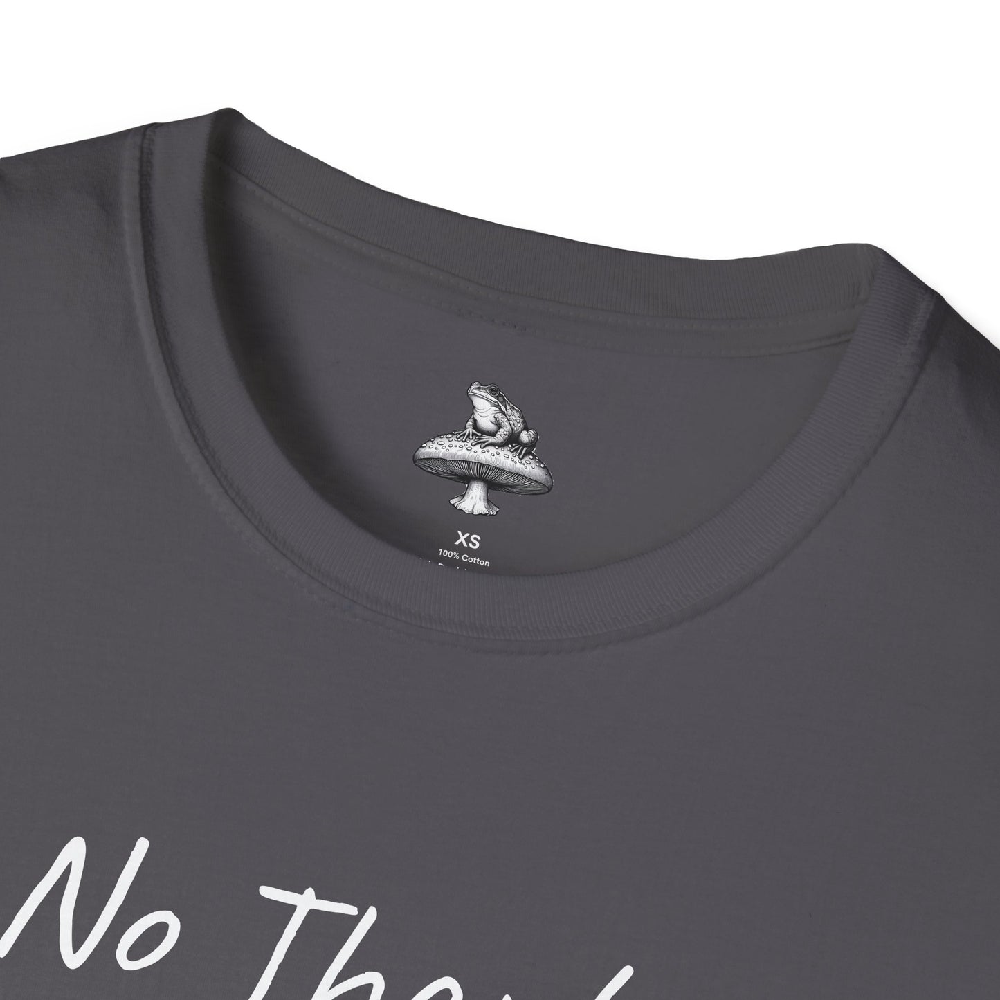 "No Thanks" Frog Unisex T-Shirt