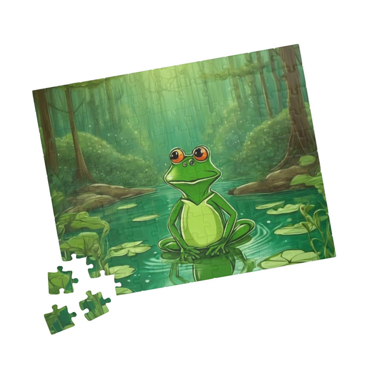 Peaceful Frog Puzzle