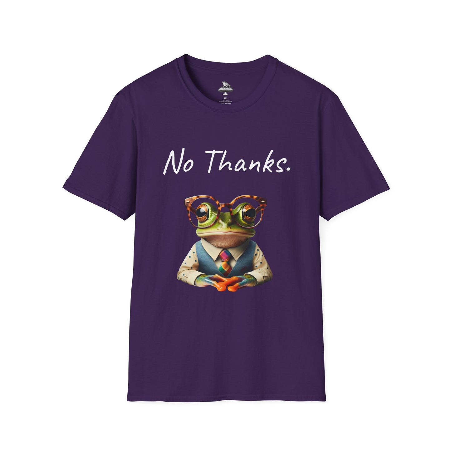 "No Thanks" Frog Unisex T-Shirt