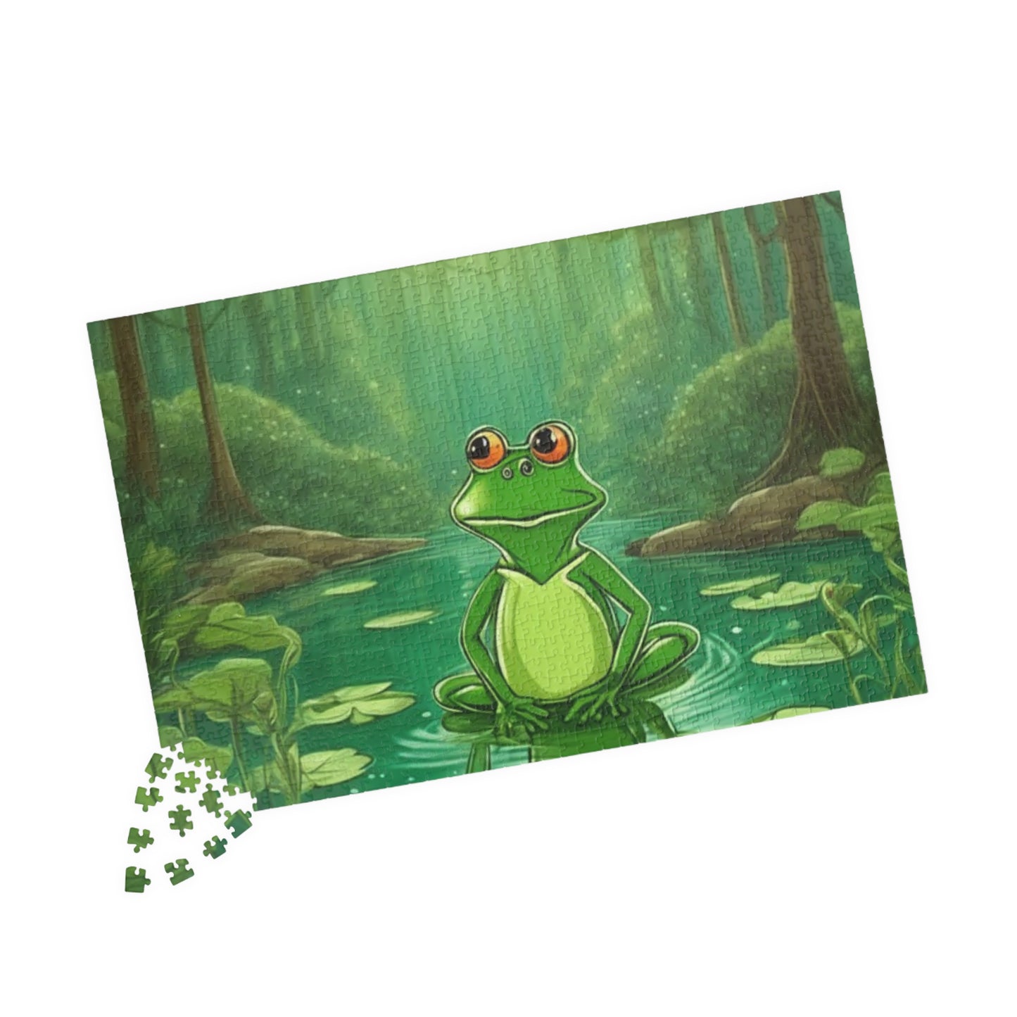 Peaceful Frog Puzzle