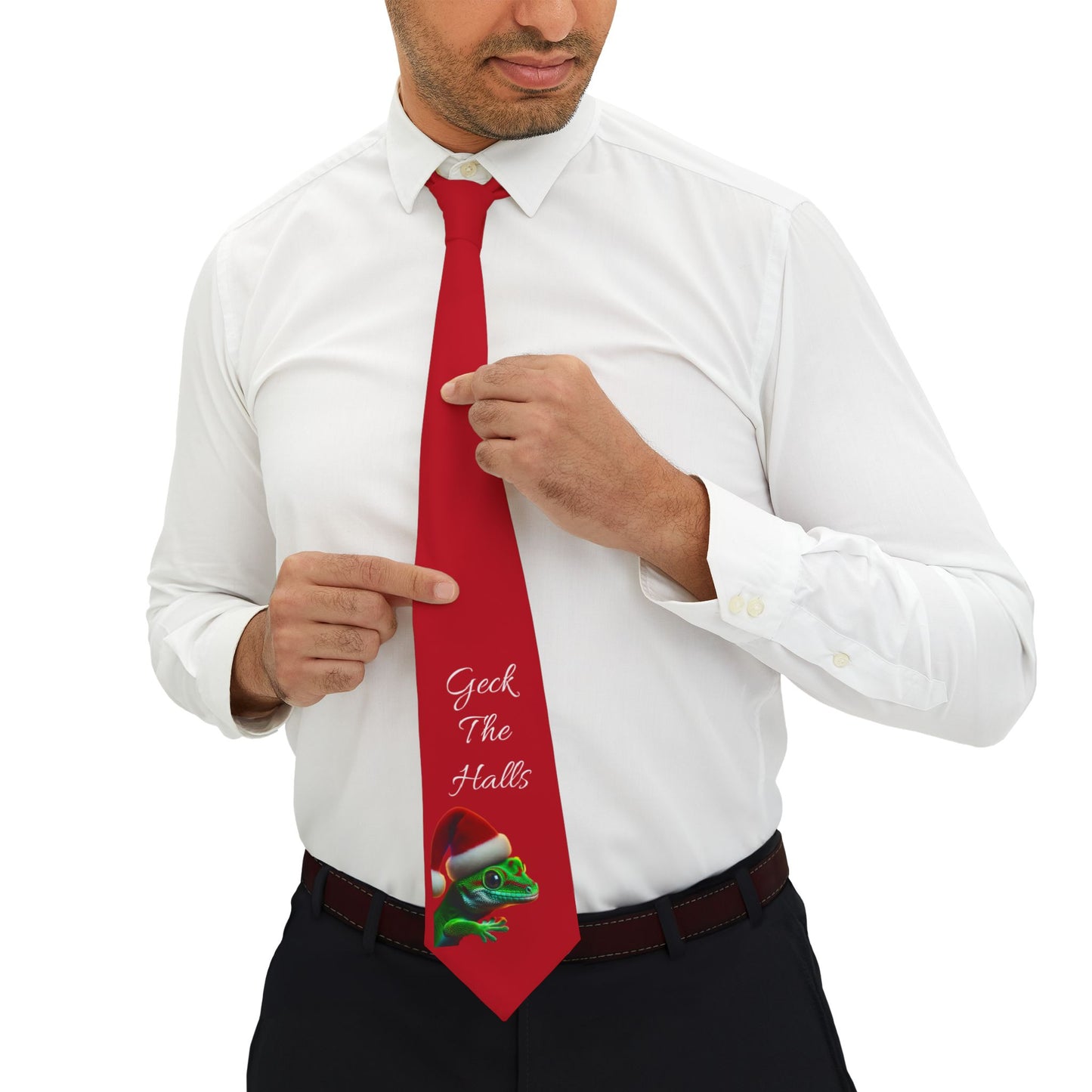 Geck The Halls Necktie