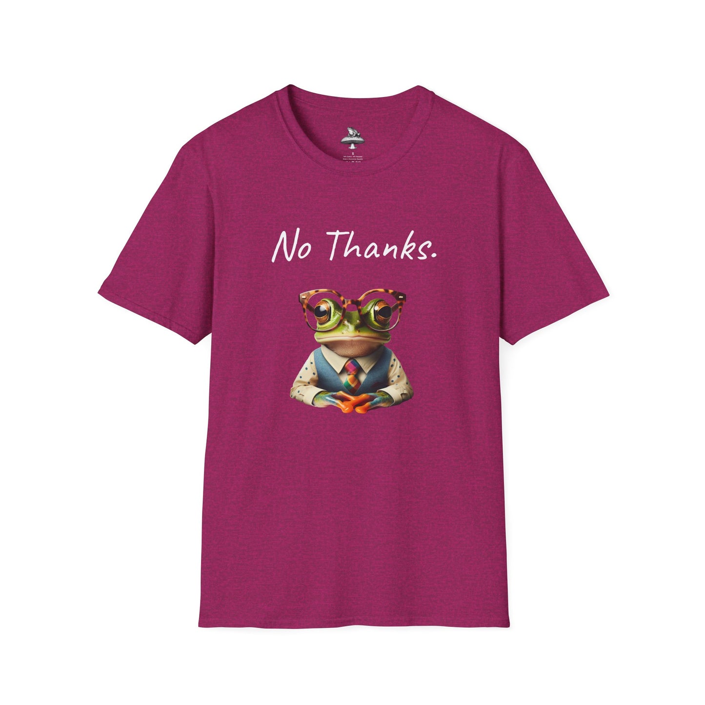 "No Thanks" Frog Unisex T-Shirt