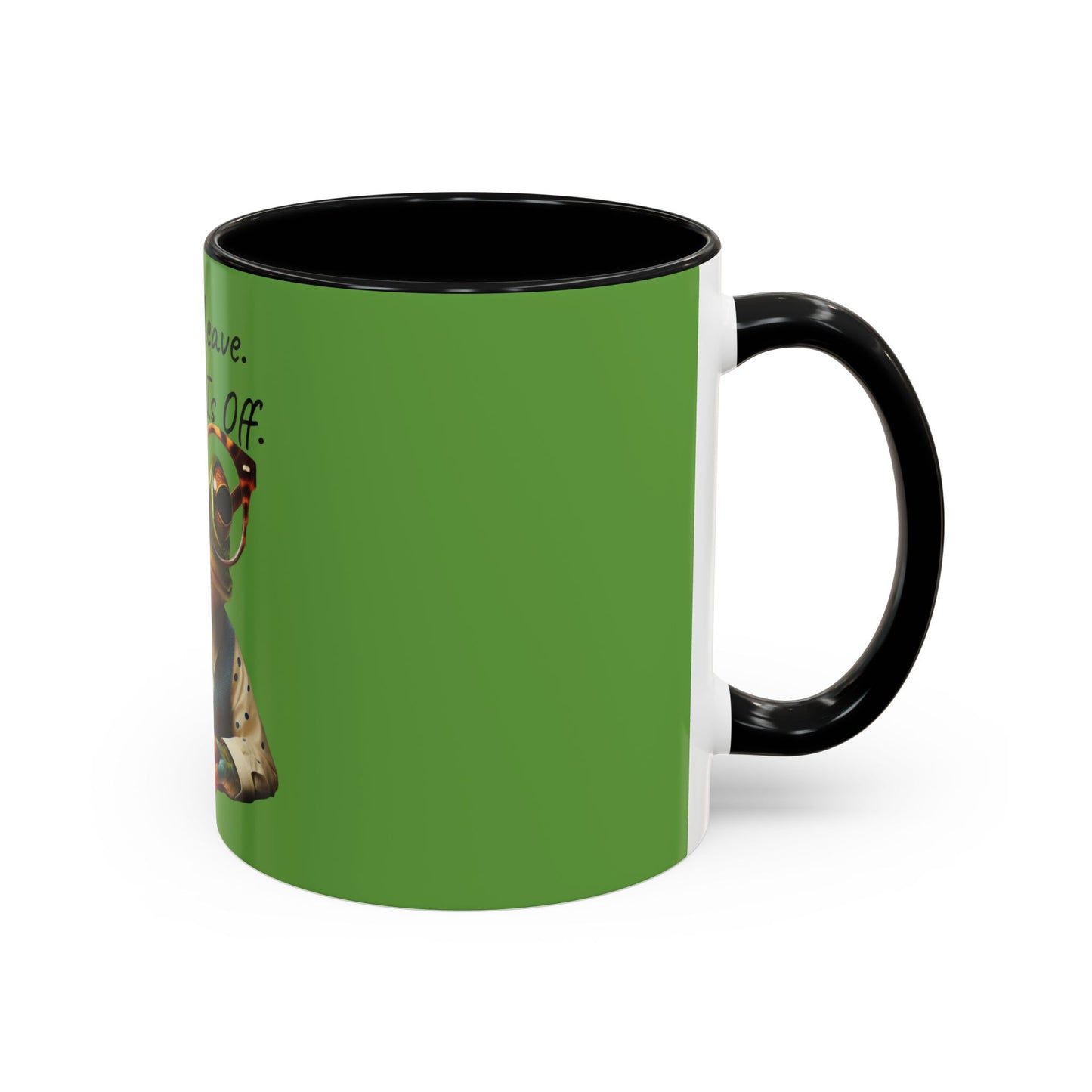 The Vibe Is Off Accent Coffee Mug (11, 15oz)