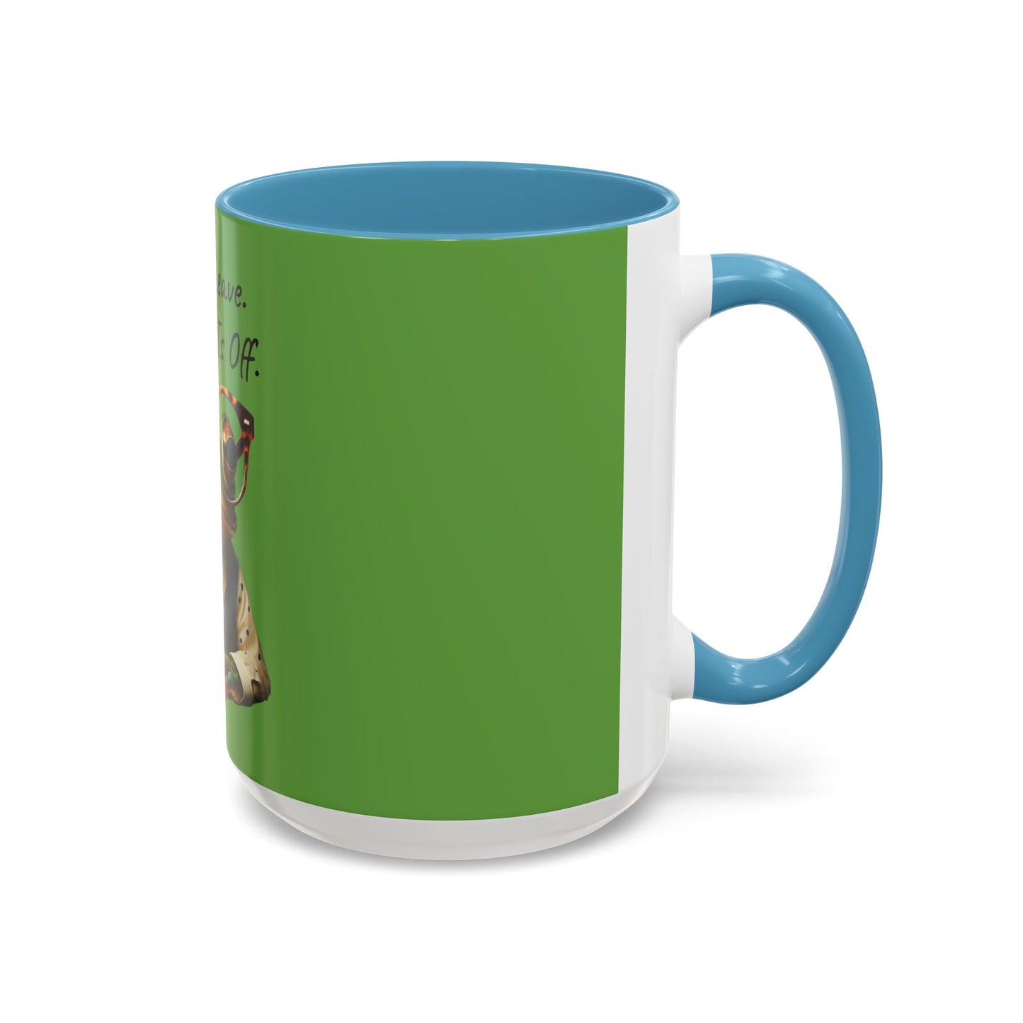 The Vibe Is Off Accent Coffee Mug (11, 15oz)