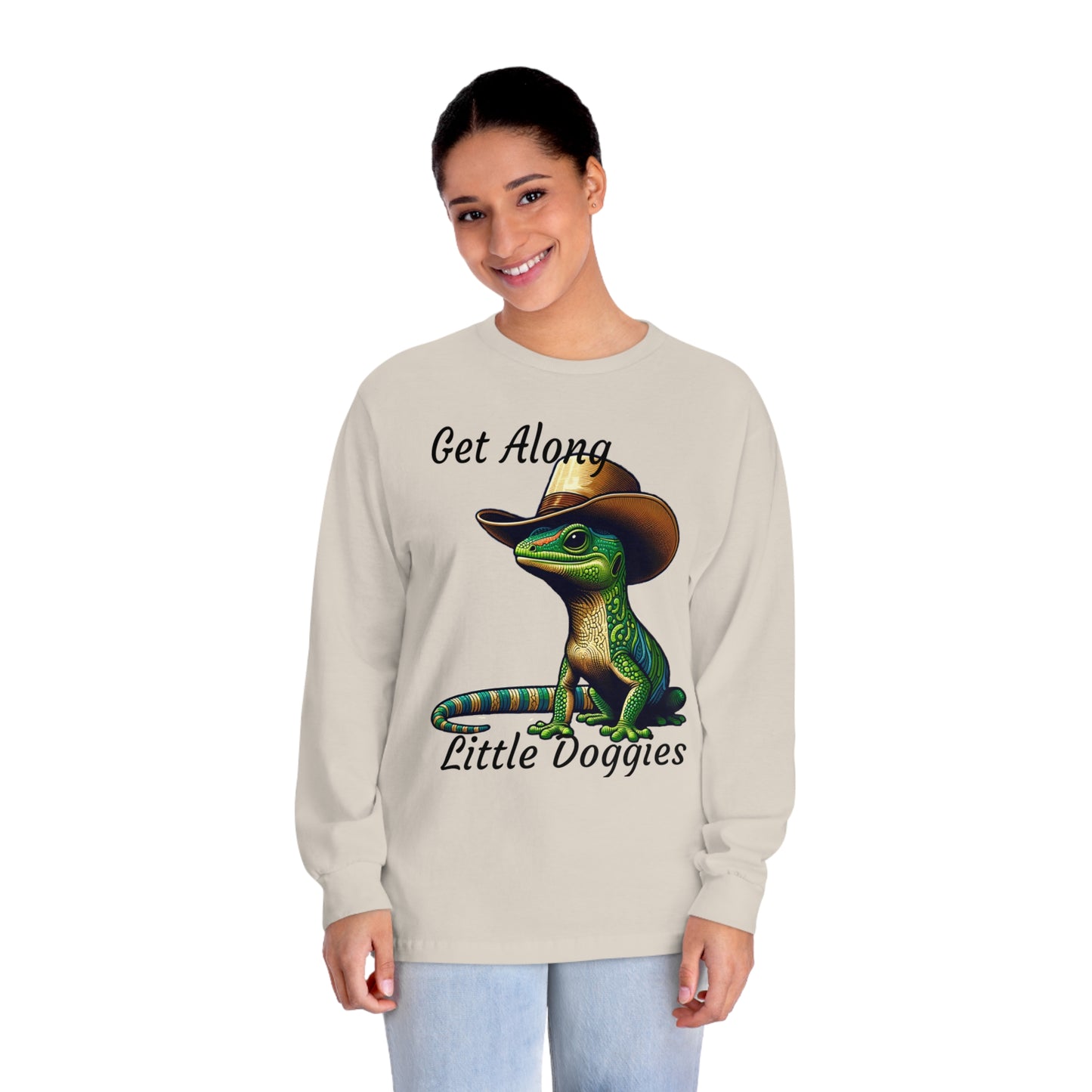 Unisex Get Along Little Doggies Long Sleeve T-Shirt