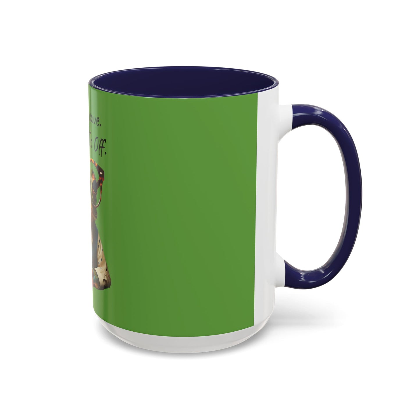 The Vibe Is Off Accent Coffee Mug (11, 15oz)