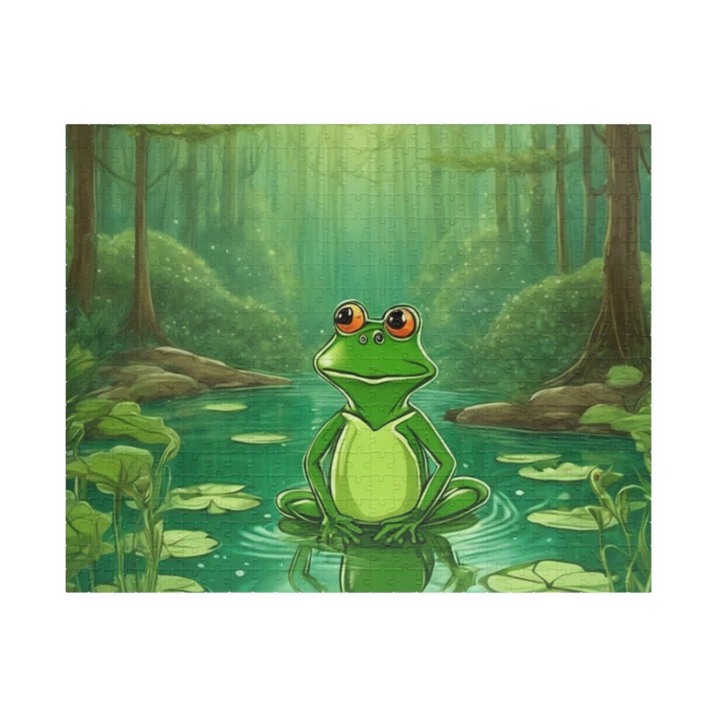 Peaceful Frog Puzzle