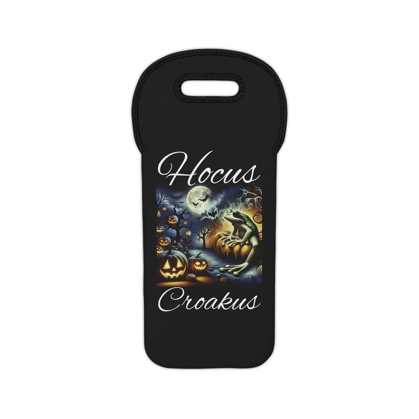 Hocus Croakus Wine Tote Bag