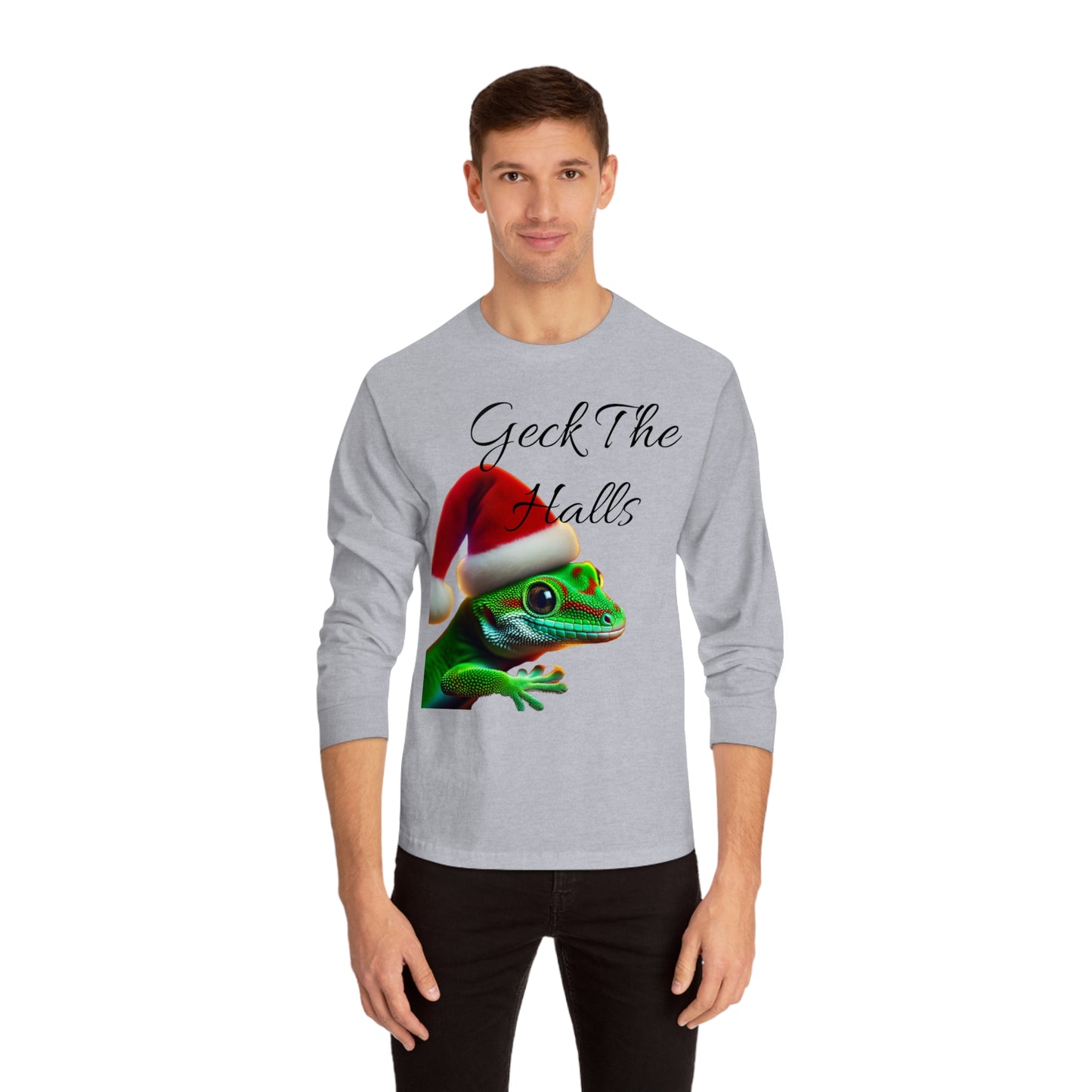 Geck The Halls Long Sleeve T-Shirt