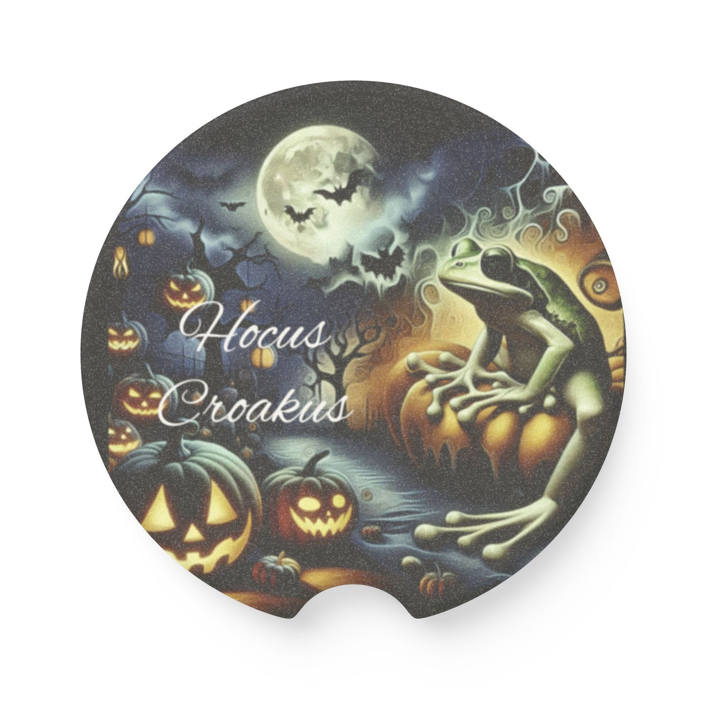 Hocus Croakus Car Coaster