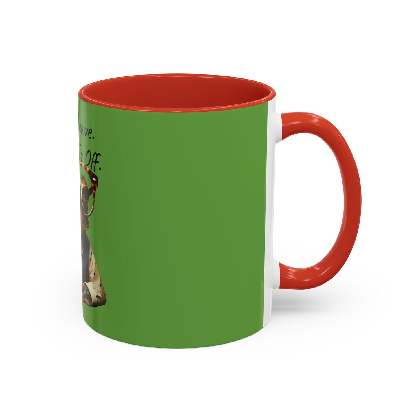 The Vibe Is Off Accent Coffee Mug (11, 15oz)