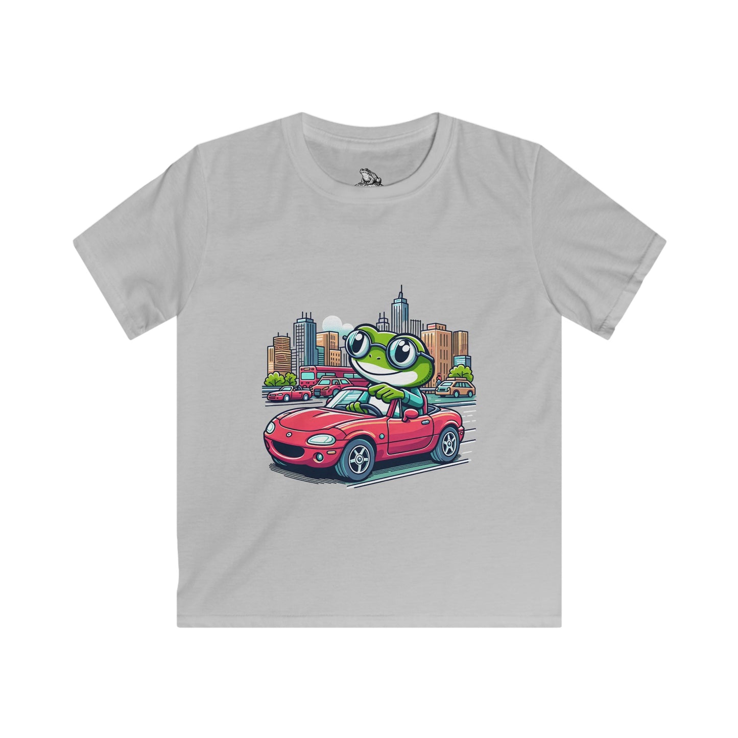 Frog Driving Kids Tee