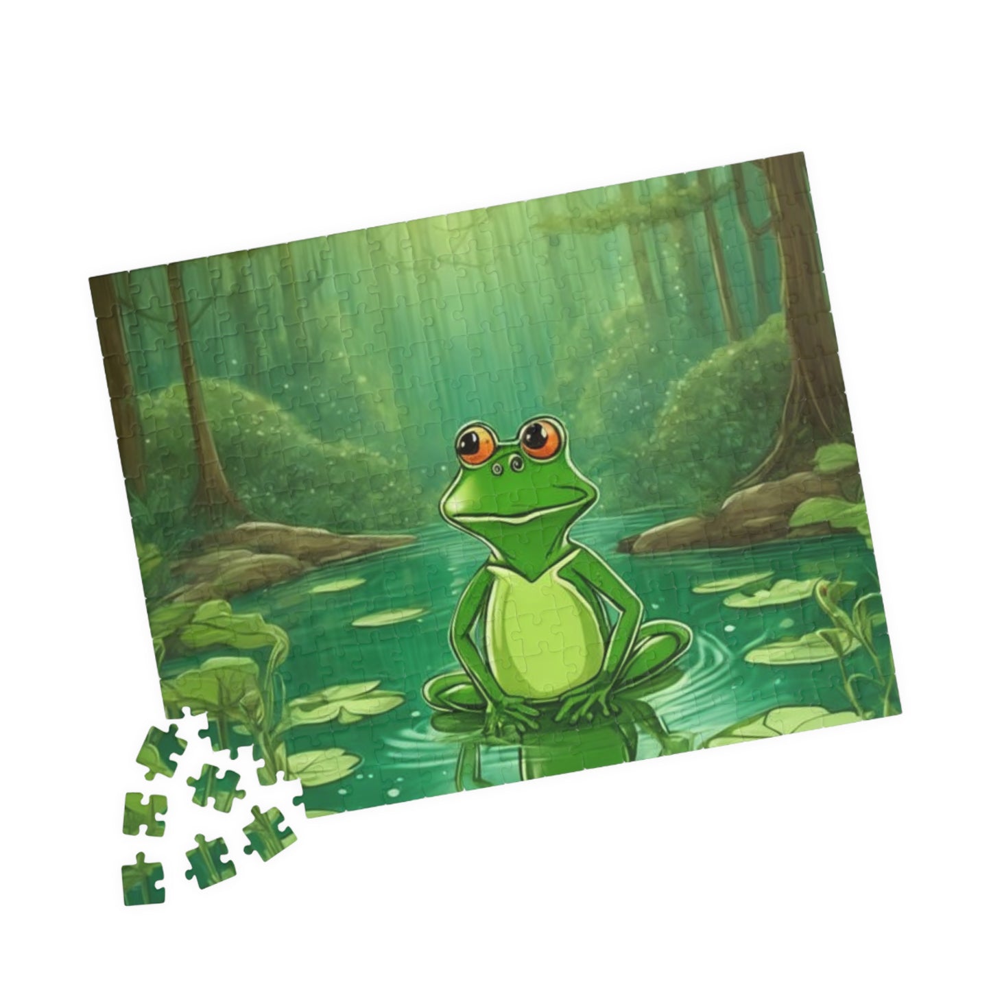 Peaceful Frog Puzzle