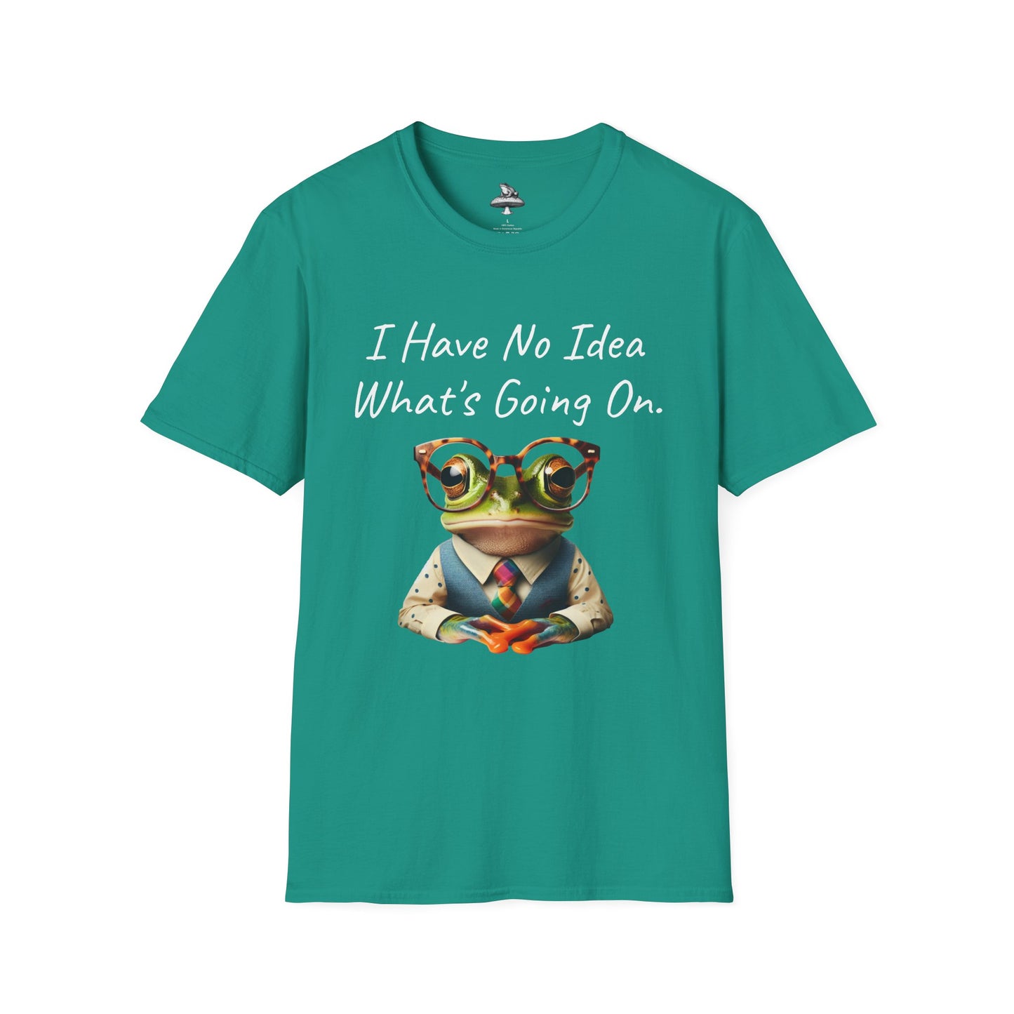 "I Have No Idea What's Going On" Frog Unisex T-Shirt